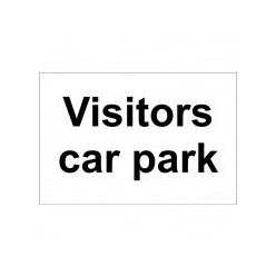 Visitors Car Park Sign 300...