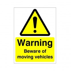 Warning Beware Of Moving...