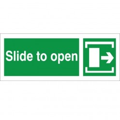 Slide To Open Arrow Right...