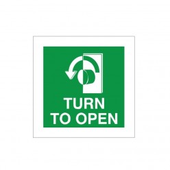 Turn To Open Anti Clockwise...