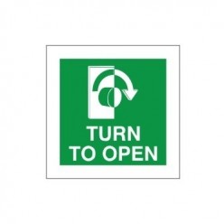 Turn To Open Arrow Right Sign