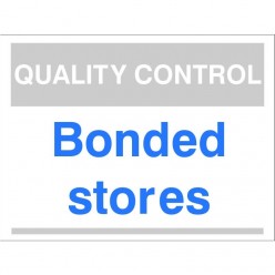 Quality Control Bonded...