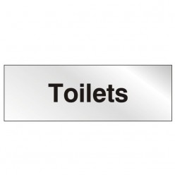 Prestige Toilets Sign