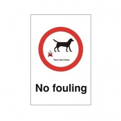No Fouling (Your Text Here)...