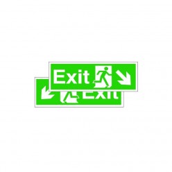 Double Sided Exit Down...