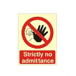 Strictly No Admittance...