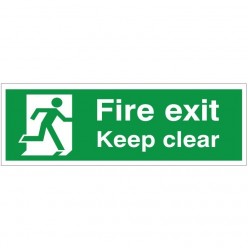 Fire Exit Keep Clear...