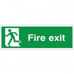 Fire Exit Running Man Left...