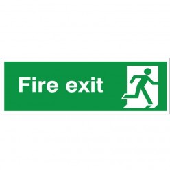 Fire Exit Running Man Right...