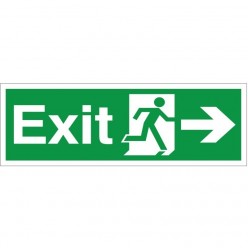 Exit Arrow Right Sign