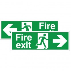 Double Sided Fire Exit...