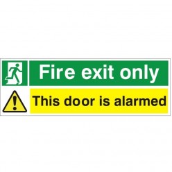 Fire Exit Only This Door Is...