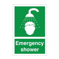 Emergency Shower First Aid...
