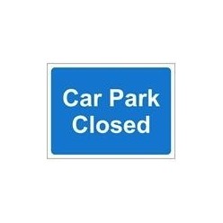 Car Park Closed Sign 600 x...