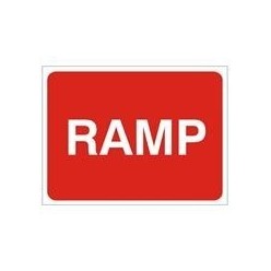 Ramp Road Sign 600mm x 450mm