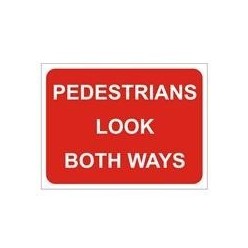 Pedestrians Look Both Ways...