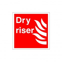 Dry Riser Sign 200 x 200mm