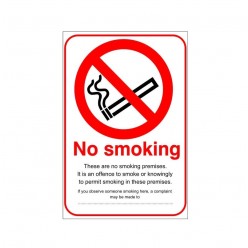 No Smoking These Are No...