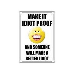 Make It Idiot Proof 200mm x...