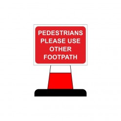 Pedestrians Please Use...