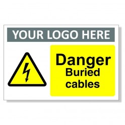 Danger Buried Cables Sign...