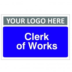 Clerk Of Works Custom Logo...