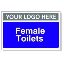 Female Toilet Custom Logo...