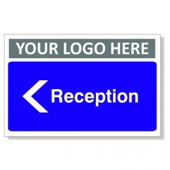 Reception Sign Arrow Left...