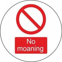 No Moaning Coaster