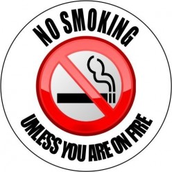 No Smoking Coaster