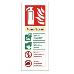 Foam Spray Fire...
