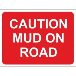 Caution lorries turning 600x450mm stanchion sign