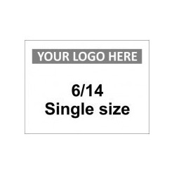 6/14 Single Size Custom Logo Sign