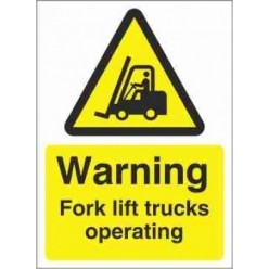 Warning Fork Lift Trucks...