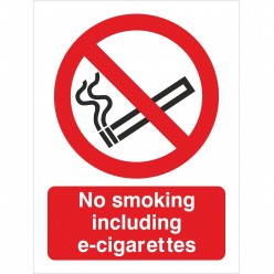 No Smoking Including E...