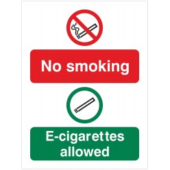 No Smoking, E-Cigarettes...