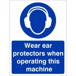 Wear Ear Protection When...