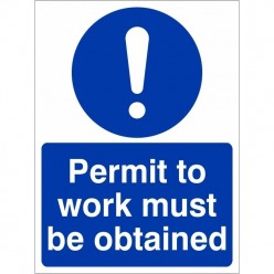 Permit To Work Must Be...