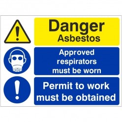 Danger Asbestos Approved...