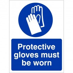 Protective Gloves Must Be...