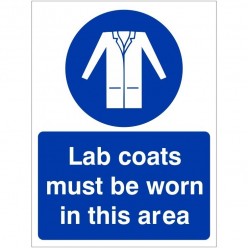 Lab Coats Must Be Worn In...