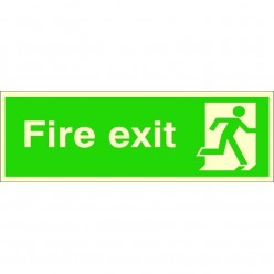 Photoluminescent Fire Exit...