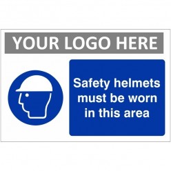 Safety Helmets Must Be Worn...