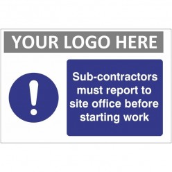 Sub Contractors Must Report...