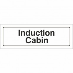 Induction Cabin Door Sign...