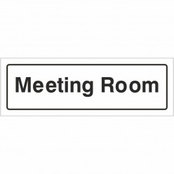 Meeting Room Door Sign...