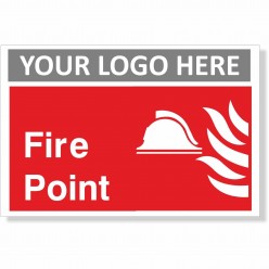 Fire Point Sign With or Without Your Logo