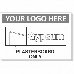 Plasterboard Only Sign With or Without Your Logo