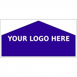 Arrow Up Way Finding Board 600mm x 300mm - 4mm Corrugated Plastic