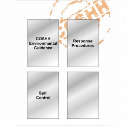 Fuel Spillage Management With or Without Your Logo 800mm x 1200mm - 3mm Aluminium Composite 